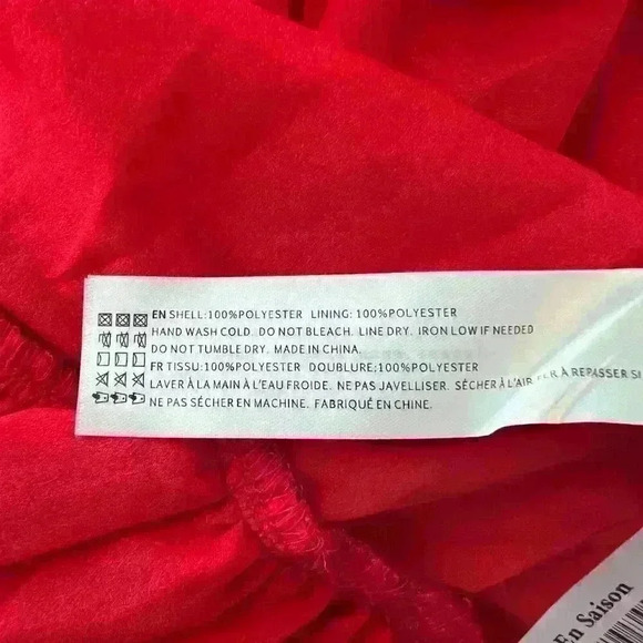 en Saison Razzalind Mini Dress Women's Clothing - Raspberry -Size - LARGE - Picture 4 of 5